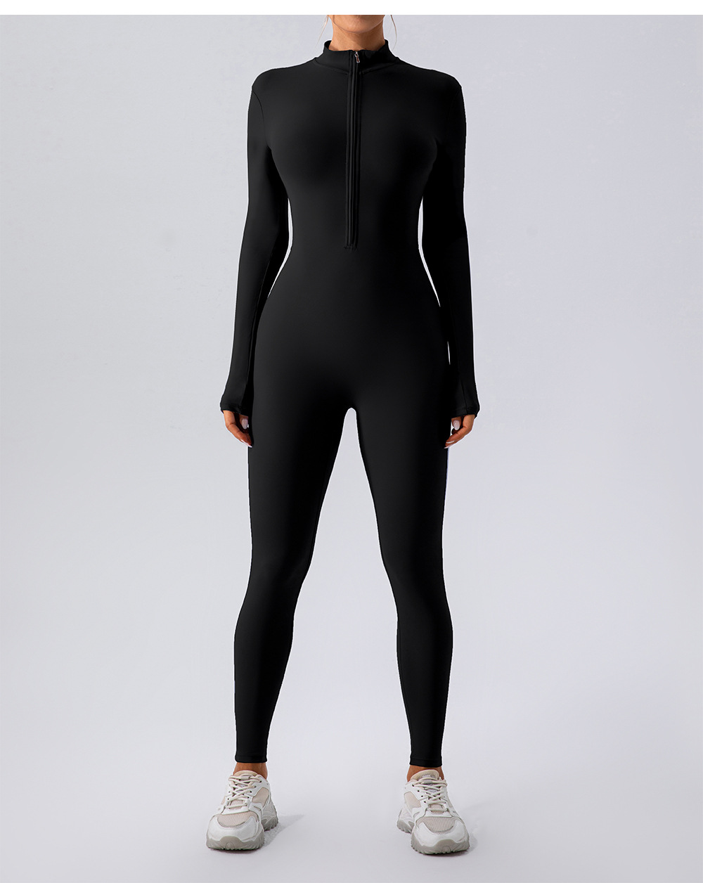Fleece-Lined Yoga Jumpsuit Wear for Art Thou