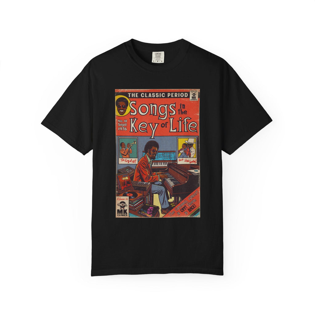 Songs in the Key of Life - Unisex Comfort Colors T-shirt Fine Art Of MK