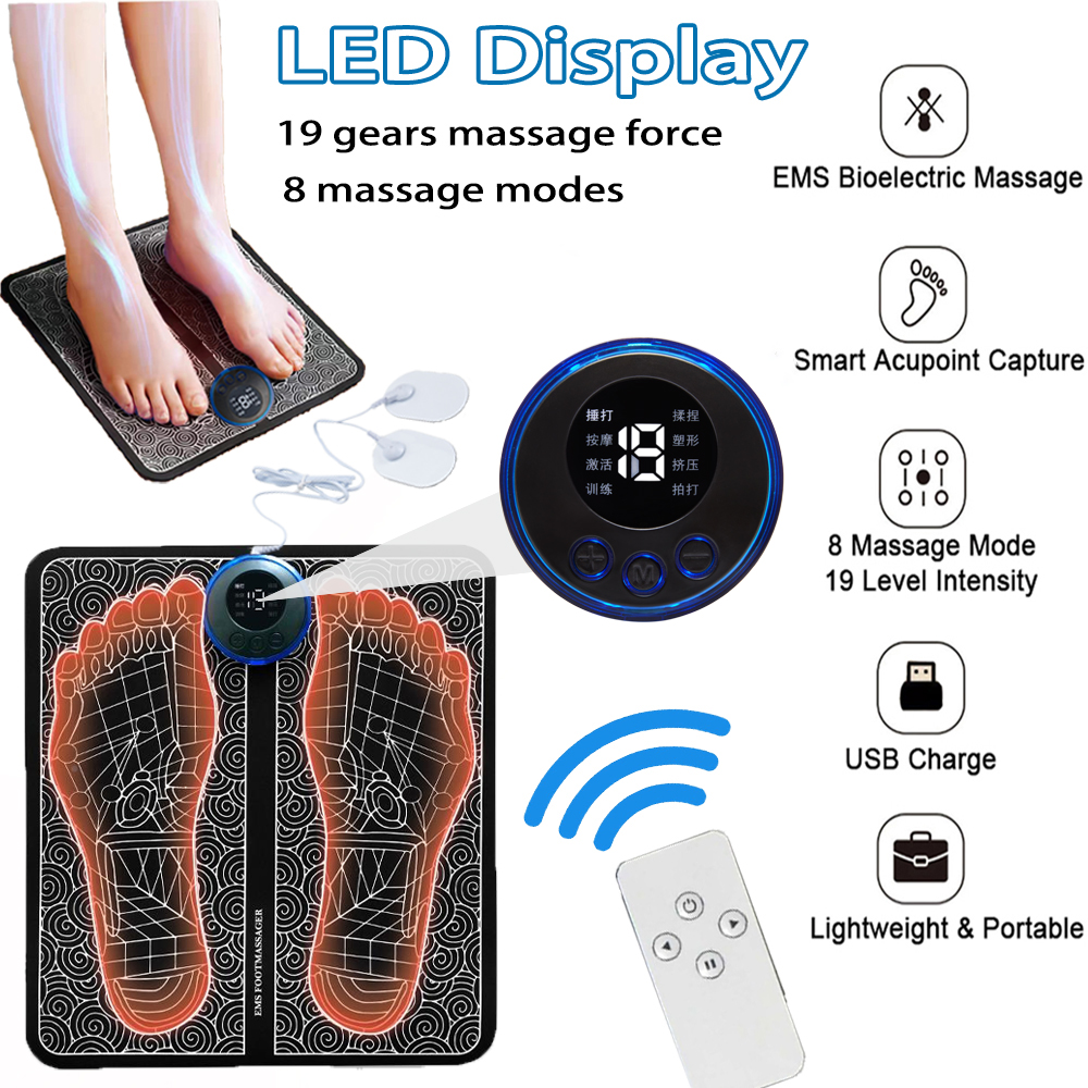 Rechargeable Foot Massage Pad Wear for Art Thou