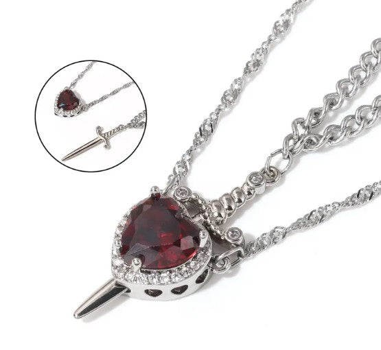 Love Dagger Necklace Wear for Art Thou