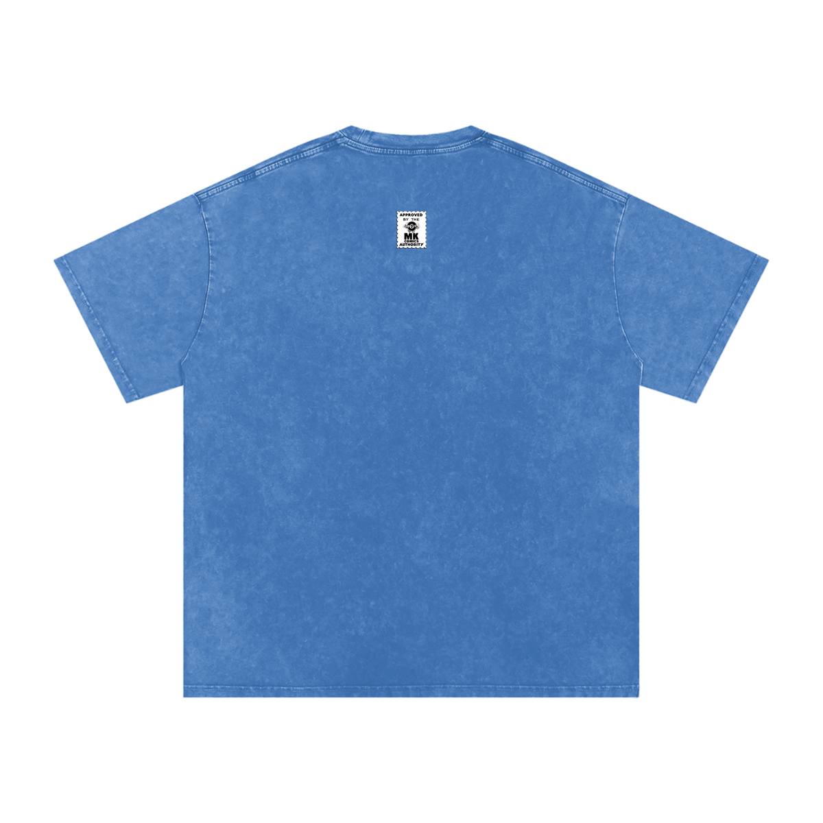 Maneater - Snow Washed Oversized Cotton T-Shirt Fine Art Of MK