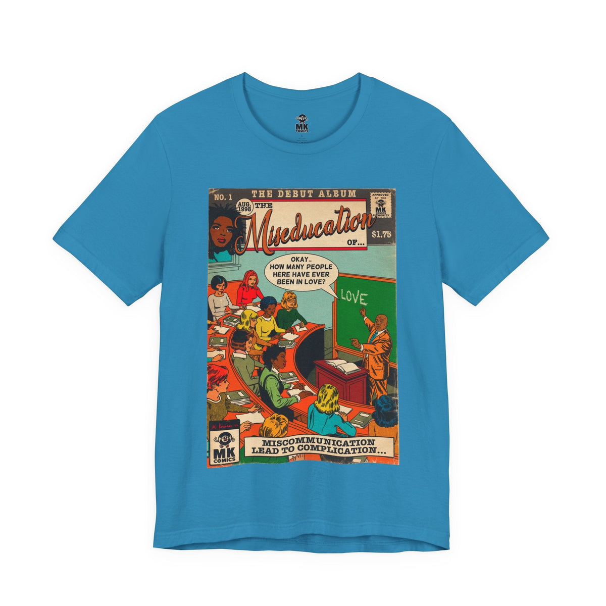 The Miseducation of… - Unisex Jersey Short Sleeve Tee Fine Art Of MK