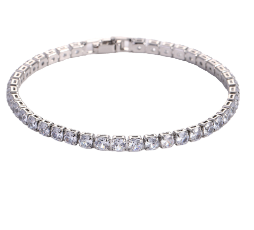 Hip Hop 4.0 Micro Zircon Tennis Bracelet Set Wear for Art Thou