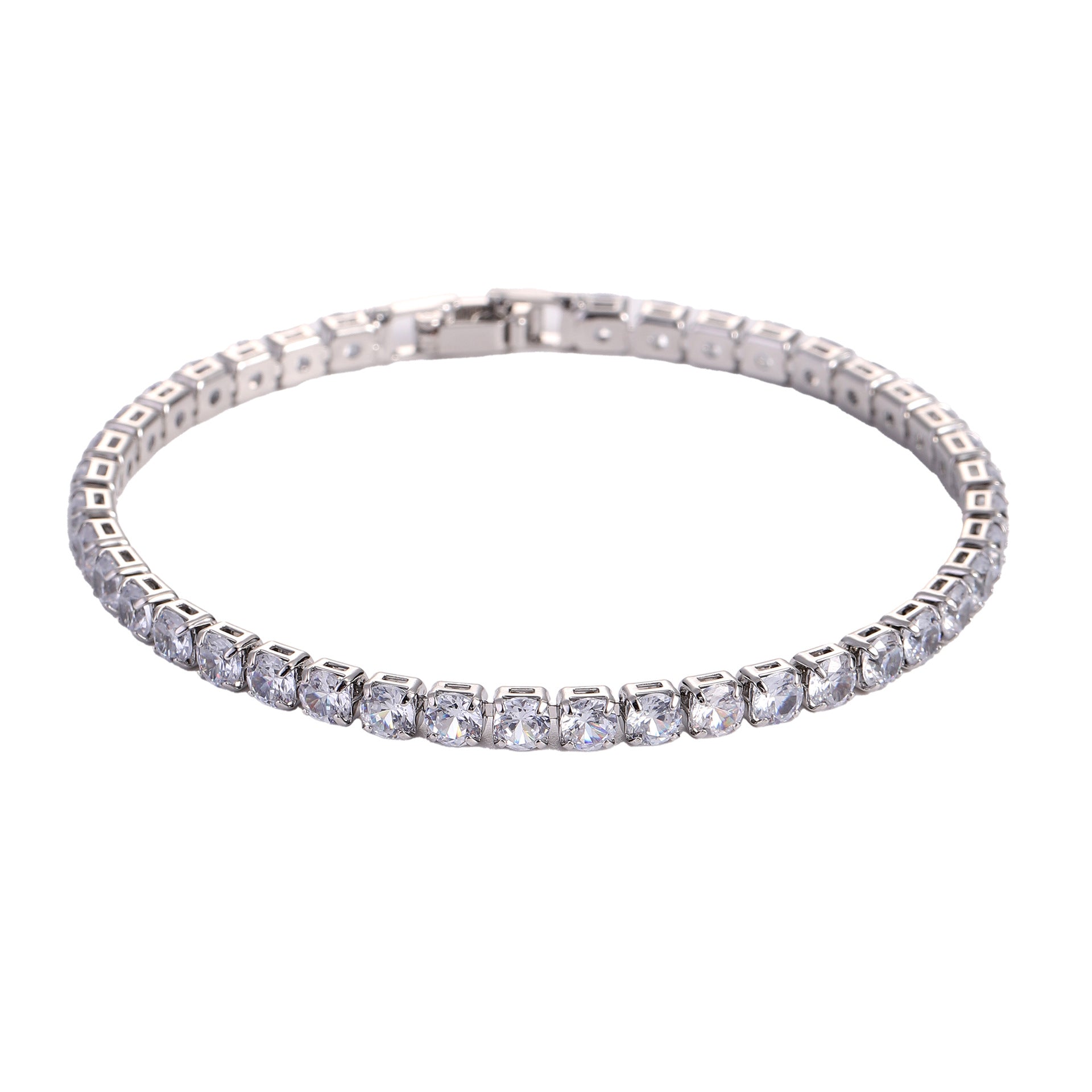 Hip Hop 4.0 Micro Zircon Tennis Bracelet Set Wear for Art Thou