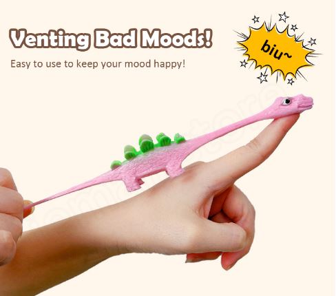 Slingshot Dino-Launch Finger Fun Toys Wear for Art Thou