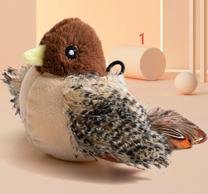 Plush Bird Pet Toy Wear for Art Thou