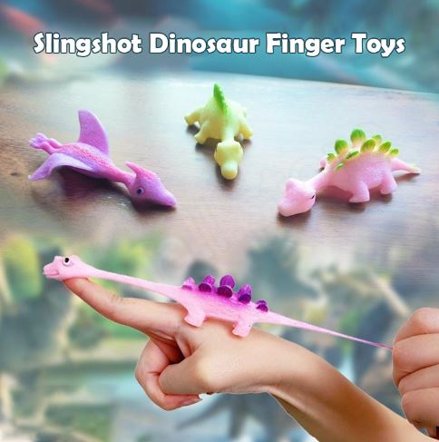 Slingshot Dino-Launch Finger Fun Toys Wear for Art Thou