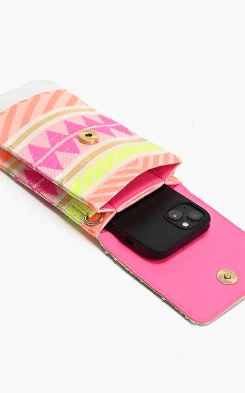 Fluttering Charm Butterfly Kaleidoscope Cellphone Bag Fitkitty Culture Athleisure Wear, Yoga Wear & Women's Clothing