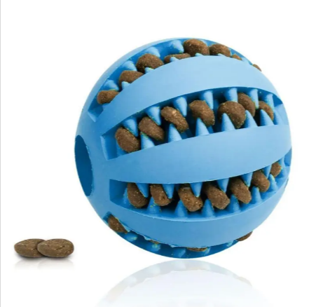 Interactive Rubber Slow Feeder Dog Ball Wear for Art Thou