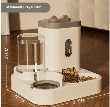 Automatic Pet Feeder Dog Basin Cat Bowl Supplies Water Dispenser Wear for Art Thou