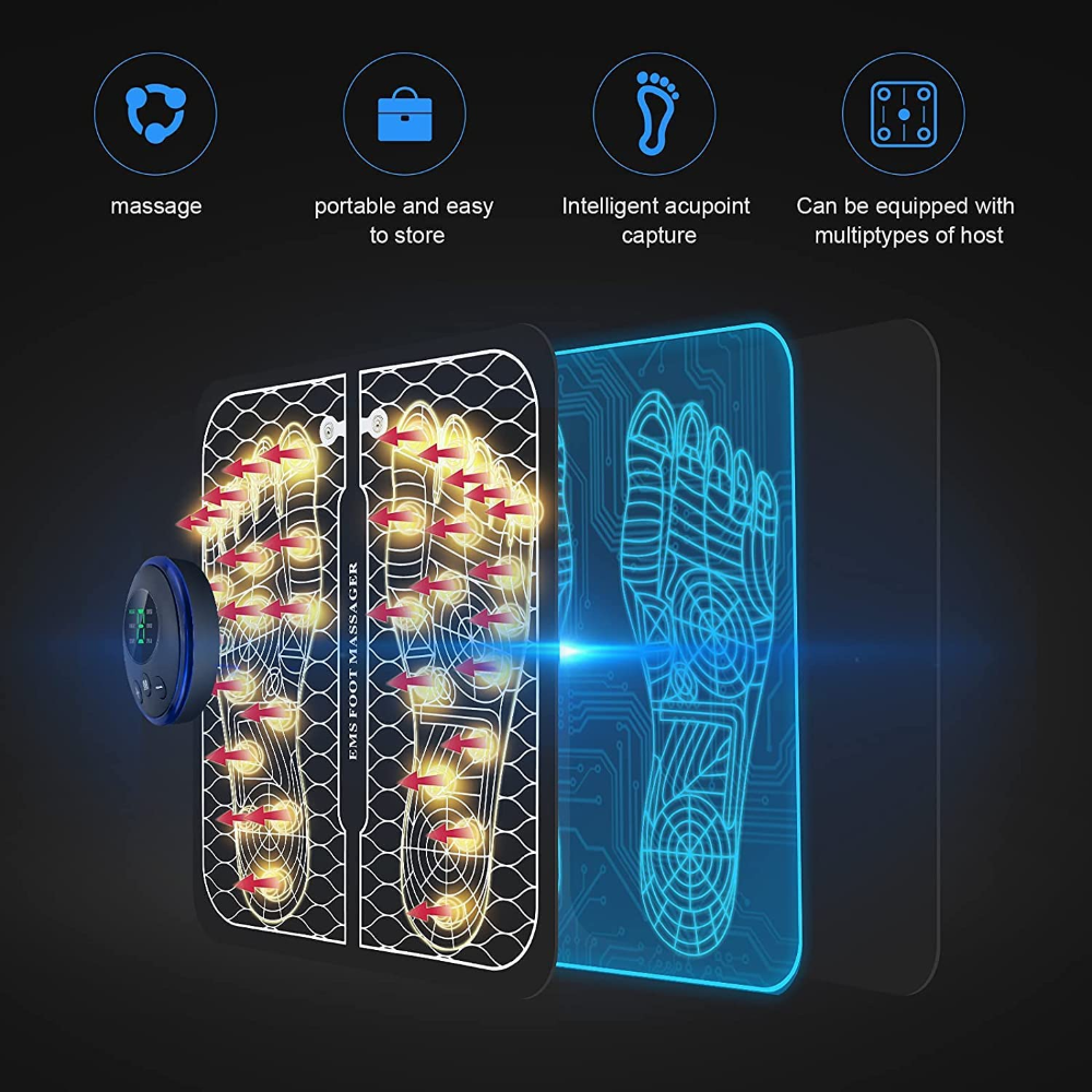 Rechargeable Foot Massage Pad Wear for Art Thou