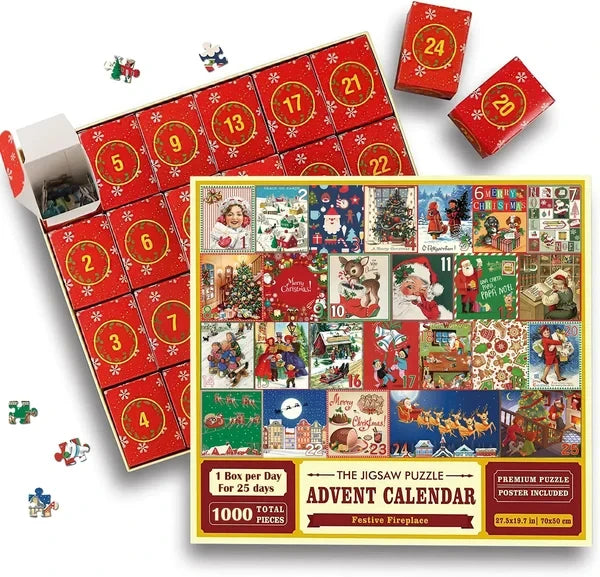 Merry Jigsaw Advent Calendar Puzzle Wear for Art Thou