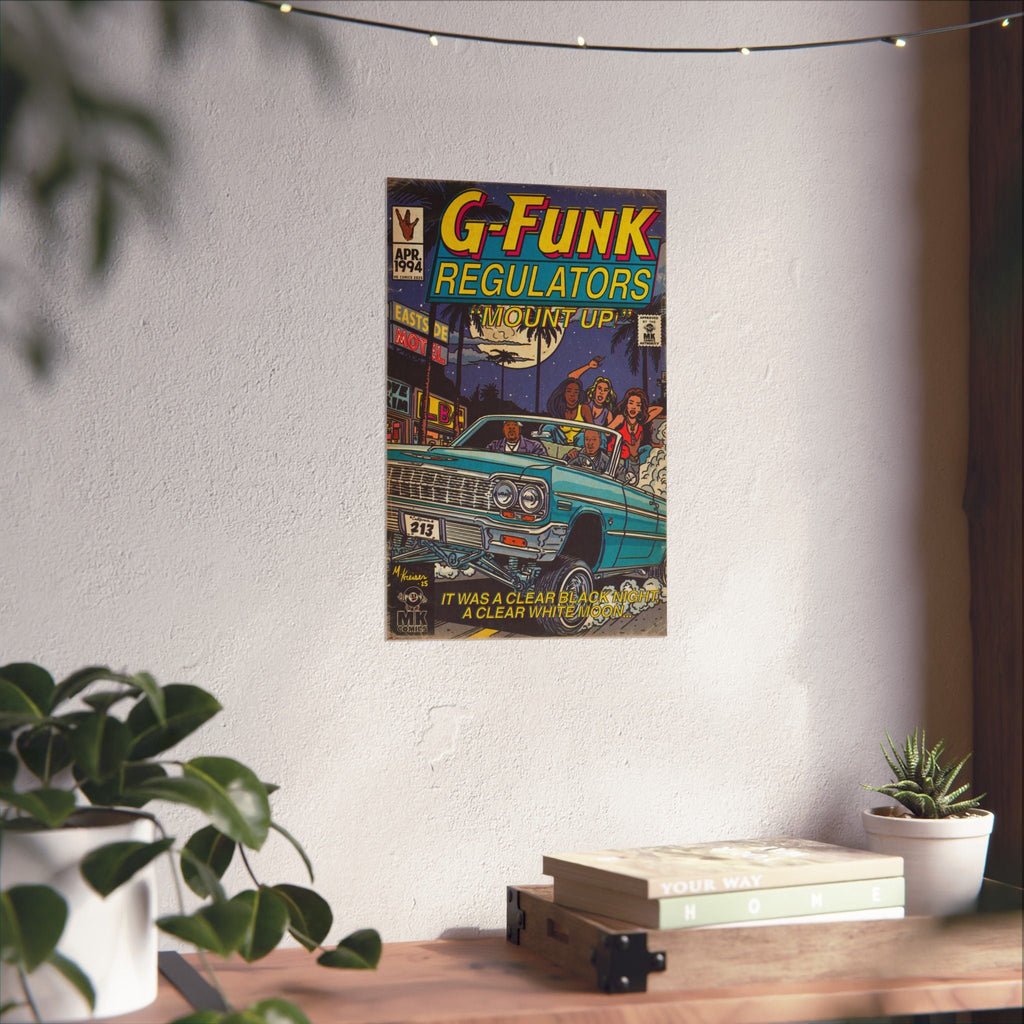 Regulate - Matte Vertical Posters Fine Art Of MK