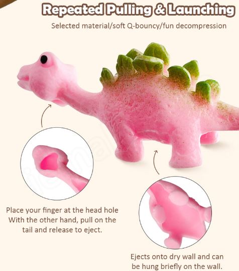 Slingshot Dino-Launch Finger Fun Toys Wear for Art Thou