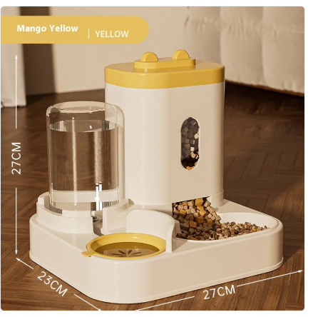 Automatic Pet Feeder Dog Basin Cat Bowl Supplies Water Dispenser Wear for Art Thou
