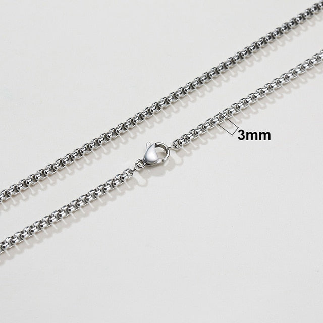 Twisted Rope Figaro Necklaces Wear for Art Thou
