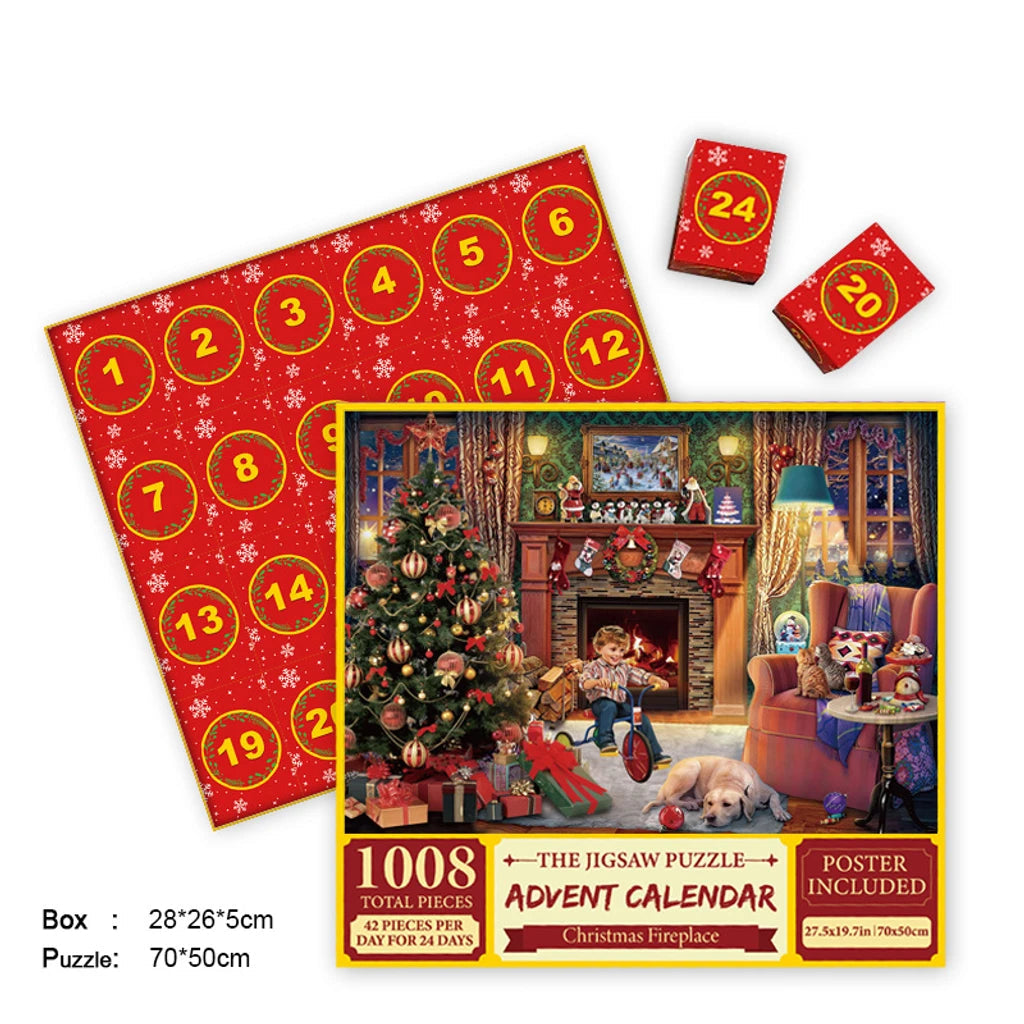 Merry Jigsaw Advent Calendar Puzzle Wear for Art Thou