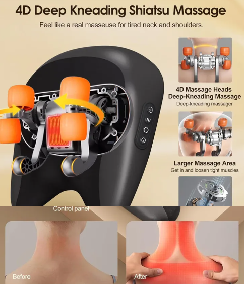Neck & Shoulder Massage Pillow Wear for Art Thou