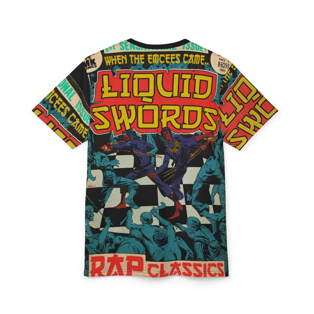 Liquid Swords - Unisex Cut & Sew Tee (AOP) Fine Art Of MK