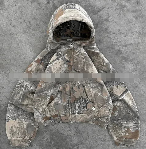 Urban Camo Retro Hoodie Wear for Art Thou