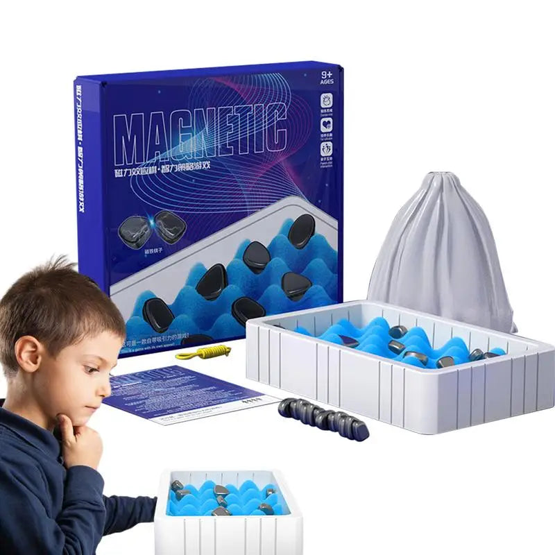 Chess Board Game Magnetic Effect Wear for Art Thou