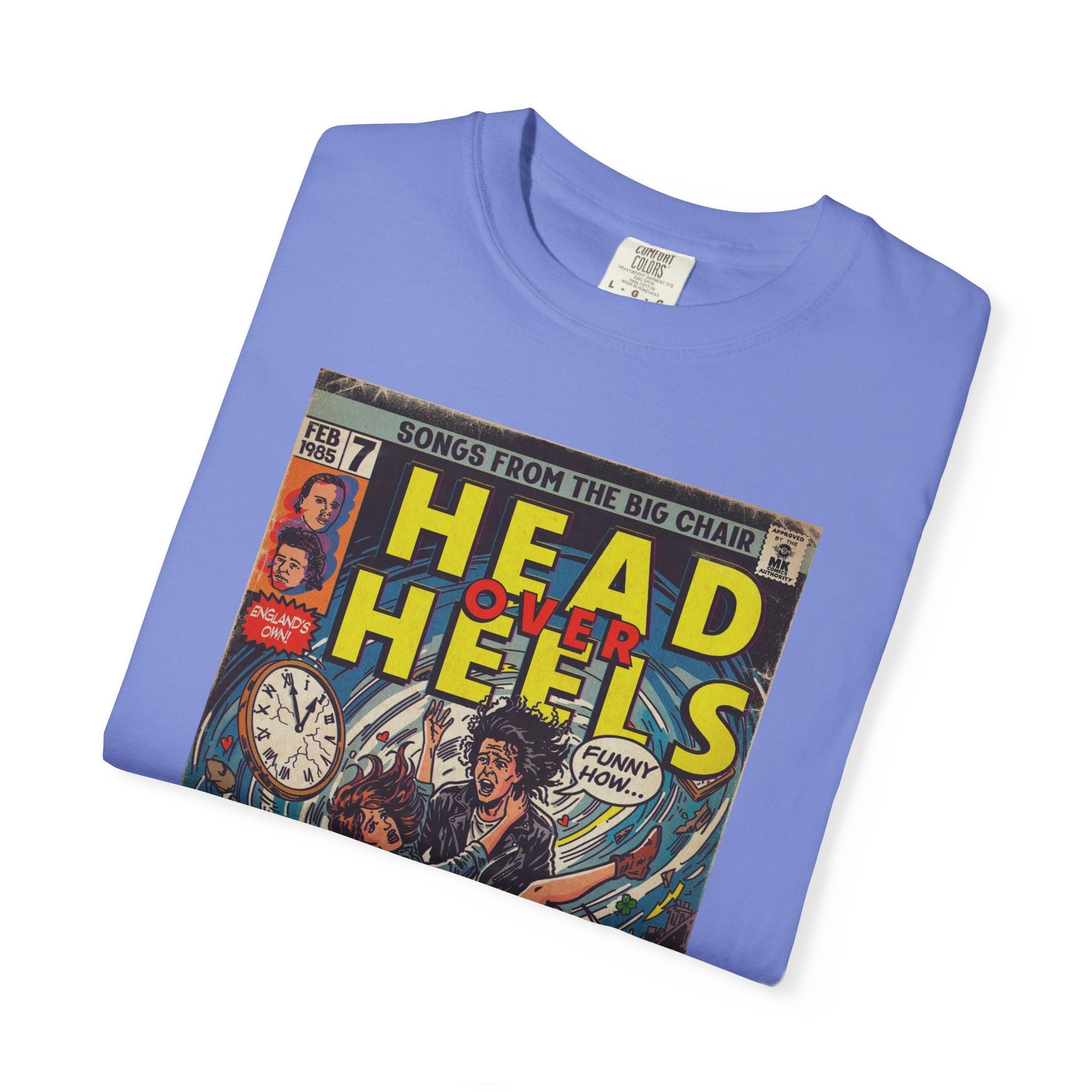 Head Over Heels - Unisex Comfort Colors T-shirt Fine Art Of MK