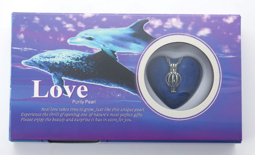 Pearl Jewelry Gift Box with Freshwater Necklace Wear for Art Thou