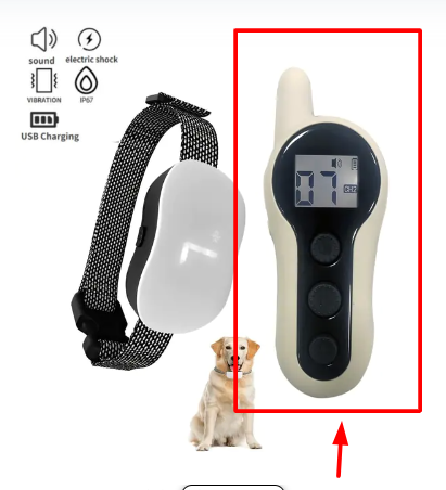 Ultrasonic Anti-Bark Dog Training Collar Wear for Art Thou