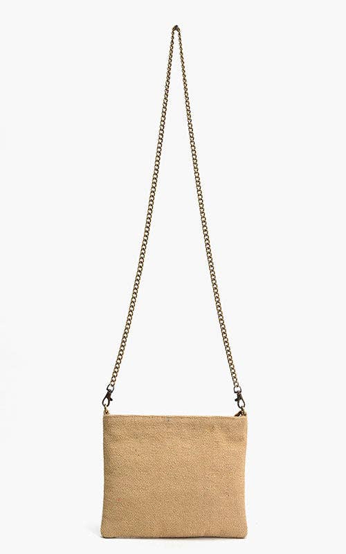 Desert Oasis Embellished Clutch – Luxe Handwoven Jacquard Fitkitty Culture Athleisure Wear, Yoga Wear & Women's Clothing