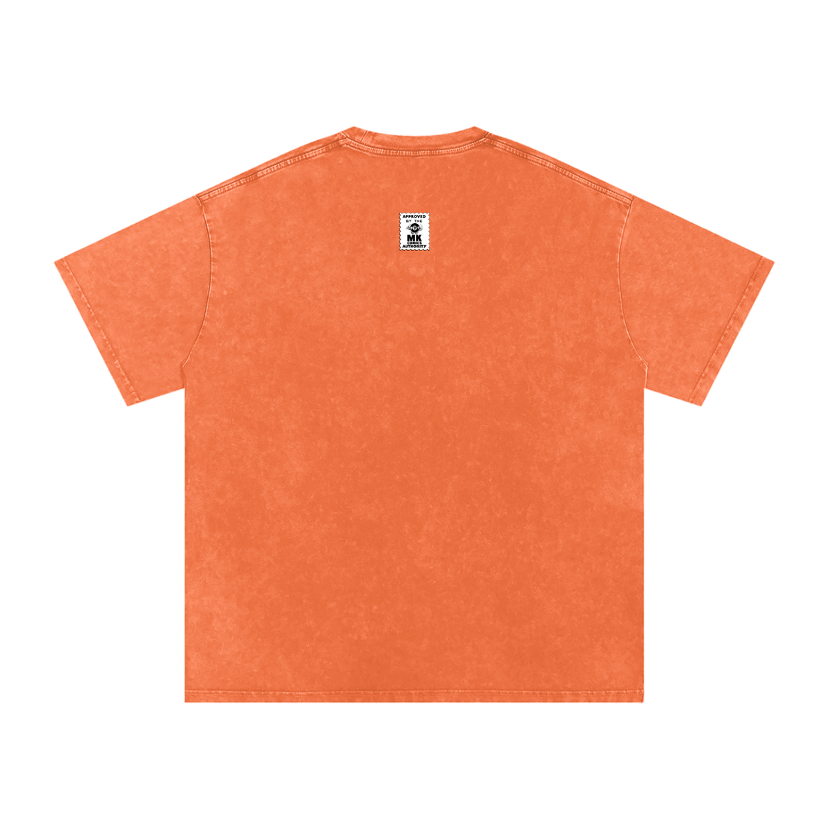 Maneater - Snow Washed Oversized Cotton T-Shirt Fine Art Of MK