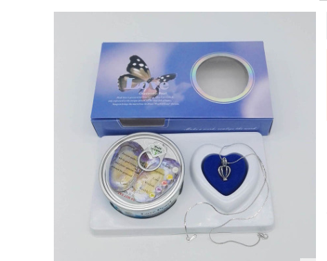 Pearl Jewelry Gift Box with Freshwater Necklace Wear for Art Thou
