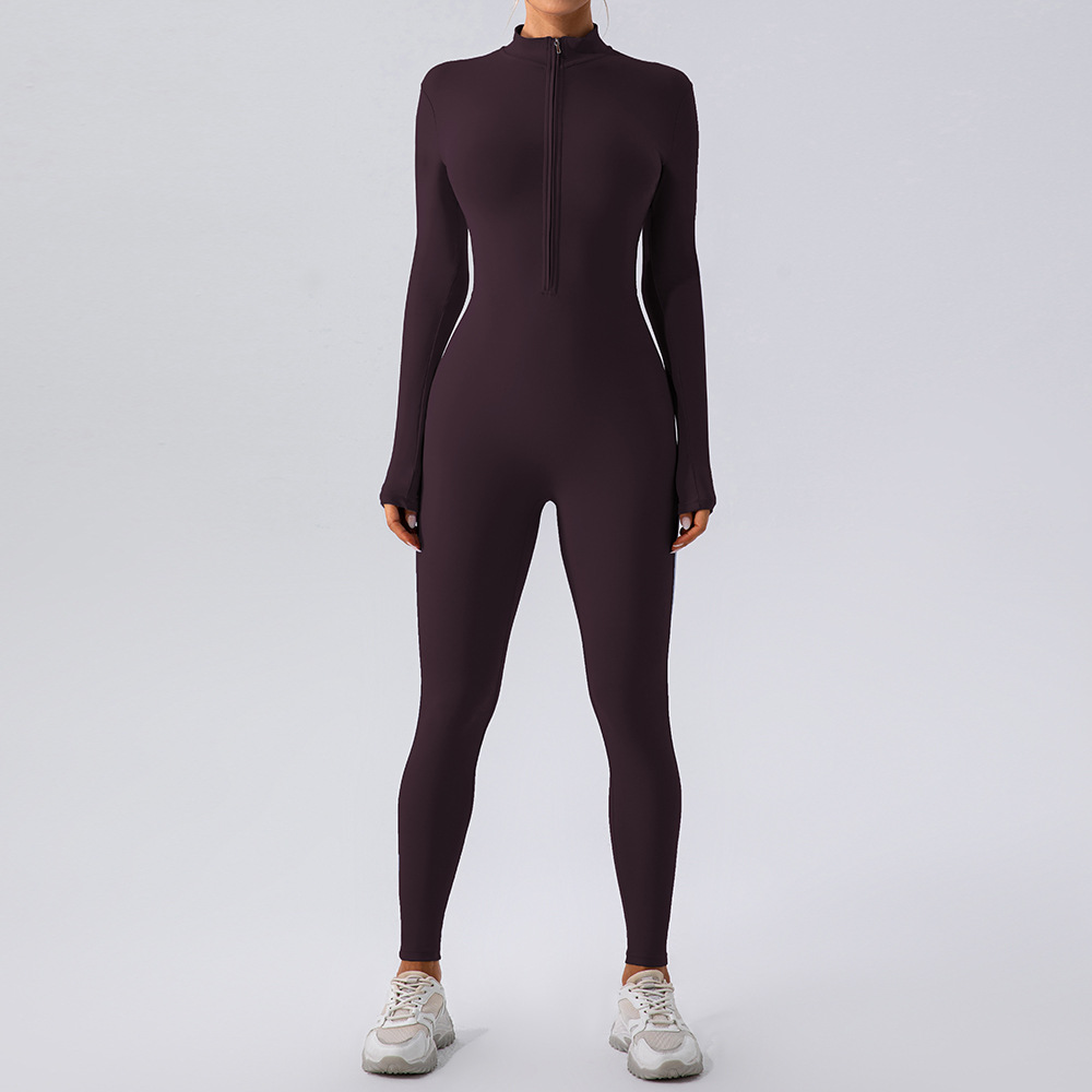 Fleece-Lined Yoga Jumpsuit Wear for Art Thou