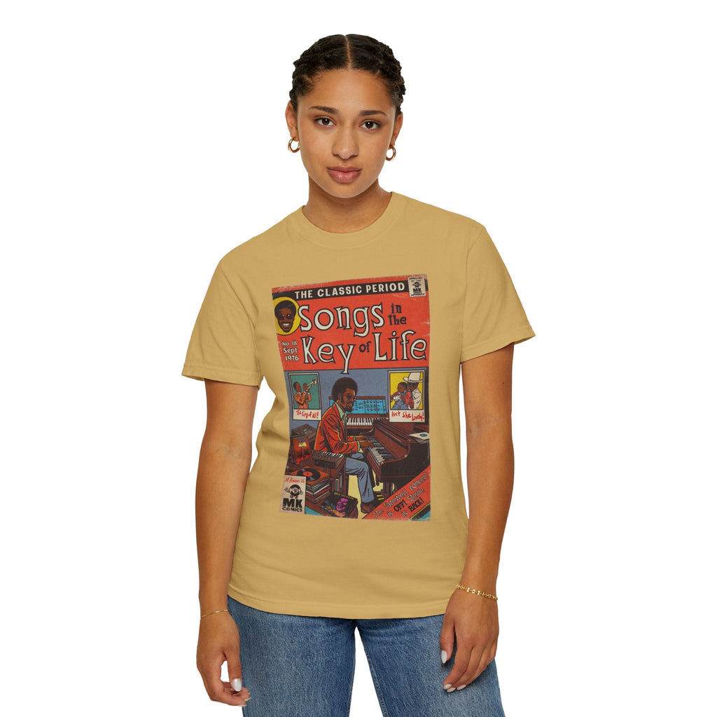 Songs in the Key of Life - Unisex Comfort Colors T-shirt Fine Art Of MK