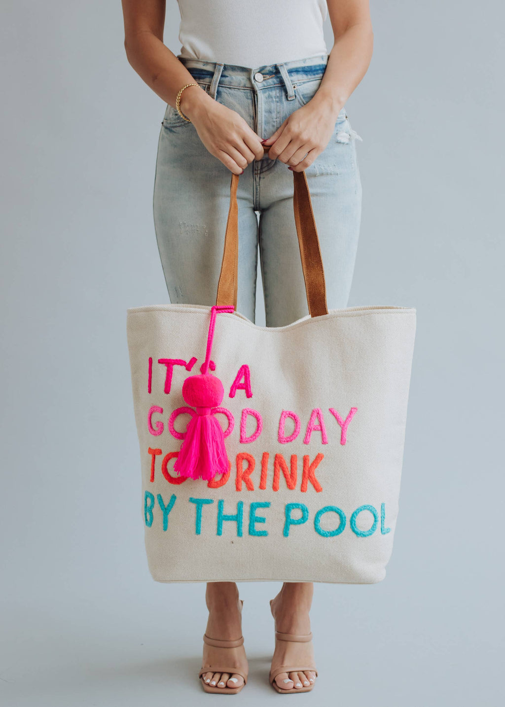 Poolside Bliss Tote Fitkitty Culture Athleisure Wear, Yoga Wear & Women's Clothing