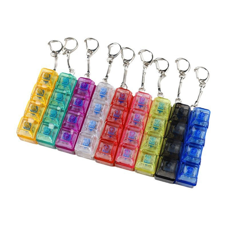 Transparent PC Shaft Tester with Light Wear for Art Thou