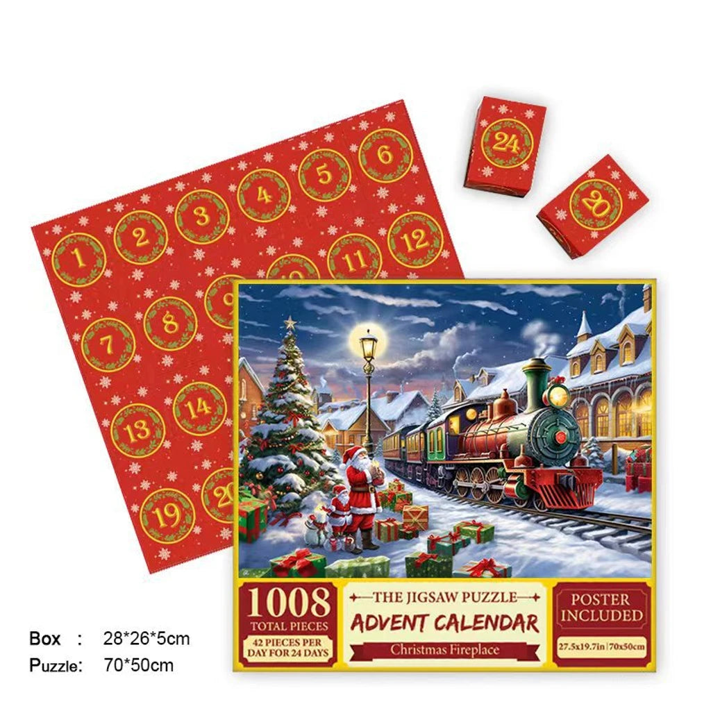 Merry Jigsaw Advent Calendar Puzzle Wear for Art Thou