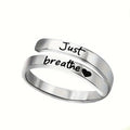 Silver Spiral Heart Ring Wear for Art Thou