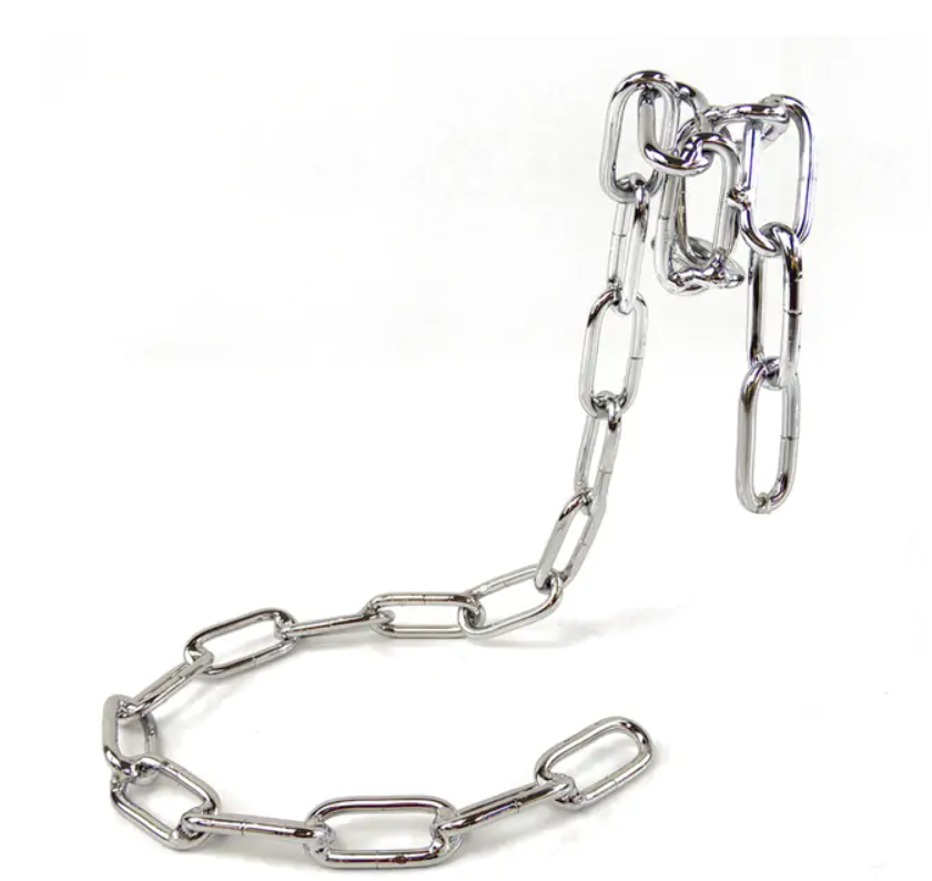 Magic Iron Chain Wine Bottle Holder Wear for Art Thou