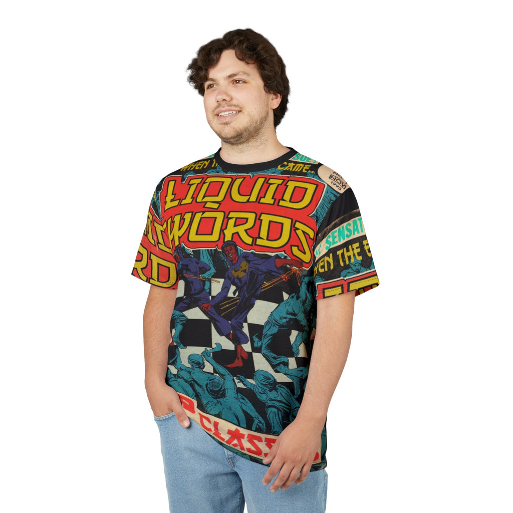Liquid Swords - Unisex Cut & Sew Tee (AOP) Fine Art Of MK