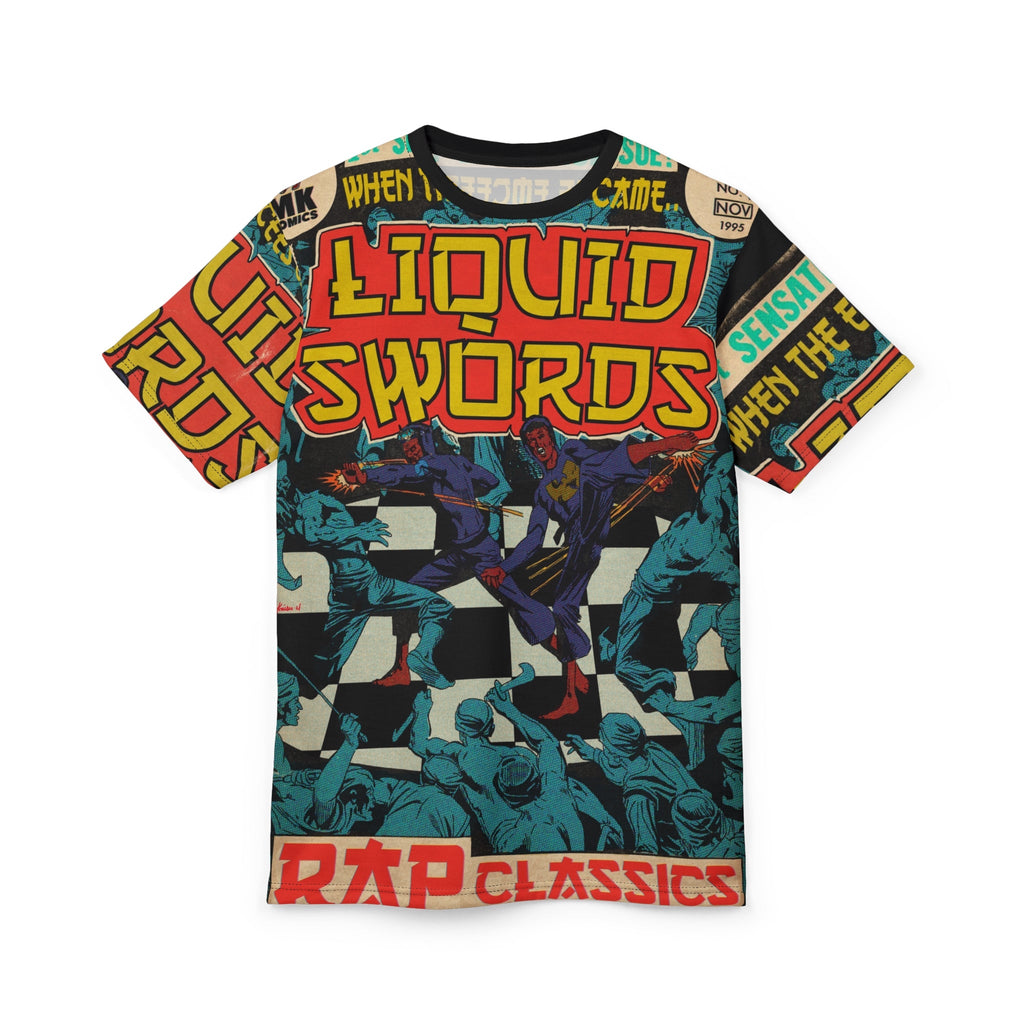 Liquid Swords - Unisex Cut & Sew Tee (AOP) Fine Art Of MK