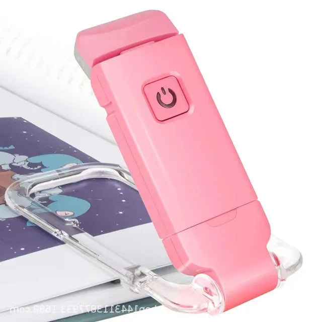 LED USB Rechargeable Book Light Reading Light Eye Protection Wear for Art Thou