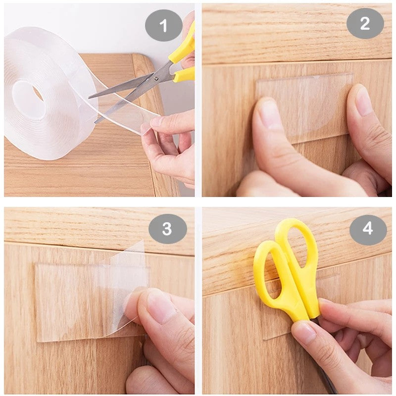 Nano Tape Double Sided Tape Transparent Wear for Art Thou