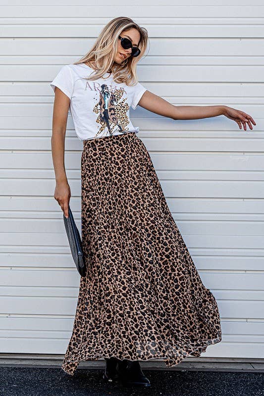 Fierce Flow Leopard Skirt Fitkitty Culture Athleisure Wear, Yoga Wear & Women's Clothing