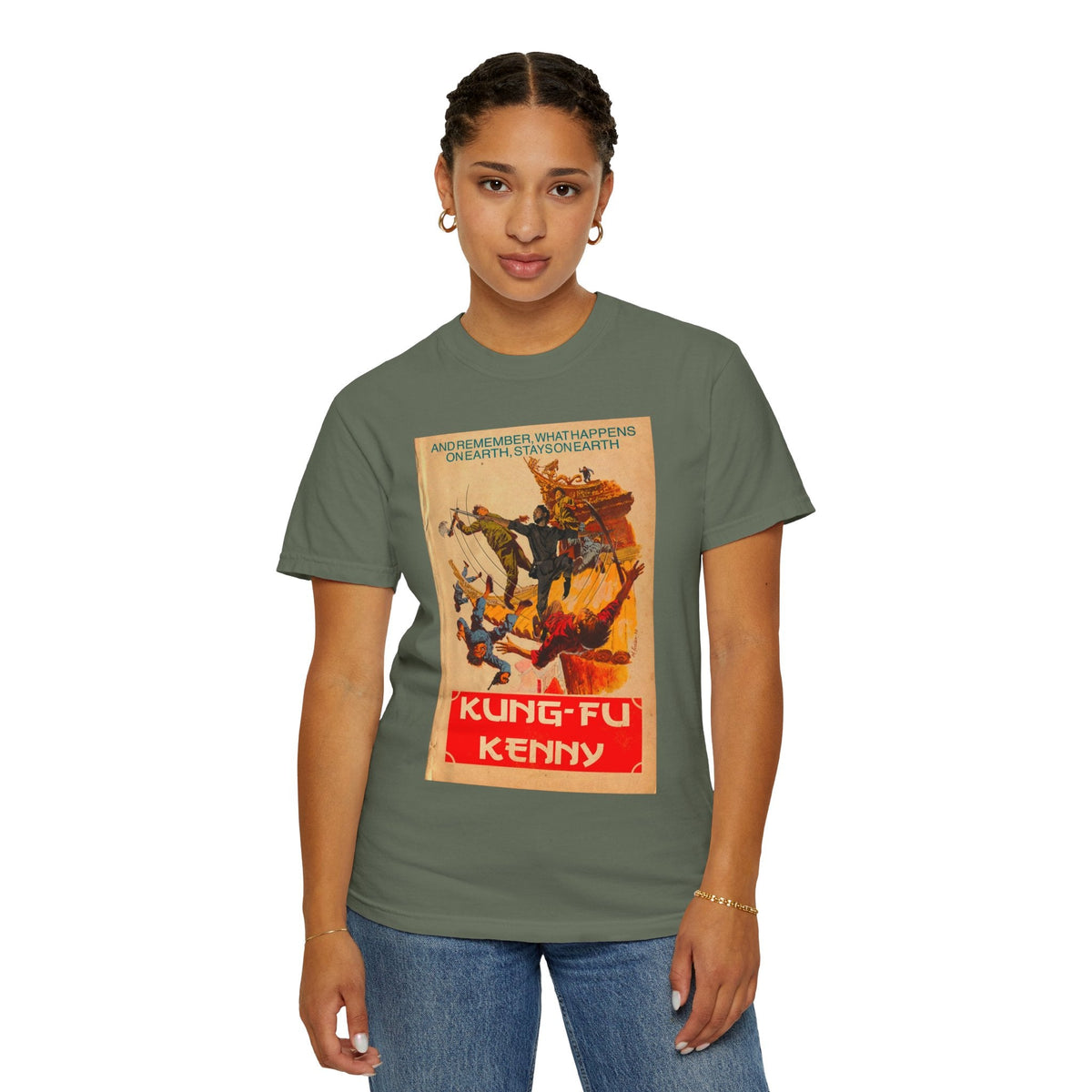 Kung Fu Kenny - Unisex Comfort Colors T-shirt Fine Art Of MK