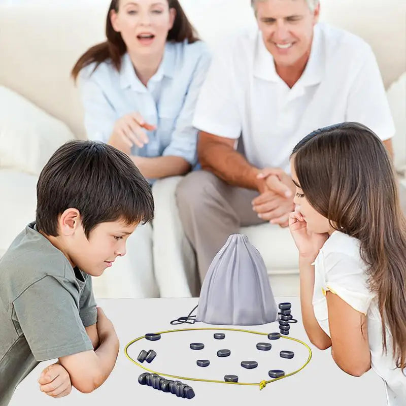 Chess Board Game Magnetic Effect Wear for Art Thou