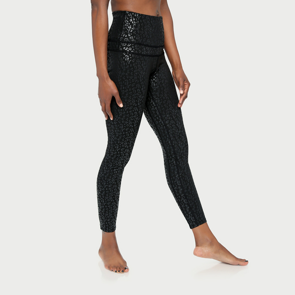 Metallic Cheetah Active Legging Fitkitty Culture Athleisure Wear, Yoga Wear & Women's Clothing