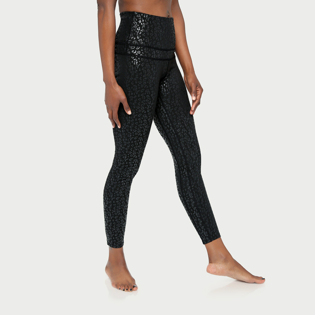 Metallic Cheetah Active Legging Fitkitty Culture Athleisure Wear, Yoga Wear & Women's Clothing