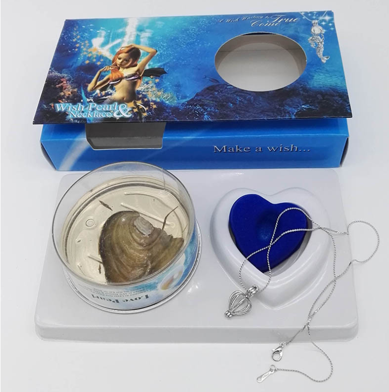 Pearl Jewelry Gift Box with Freshwater Necklace Wear for Art Thou
