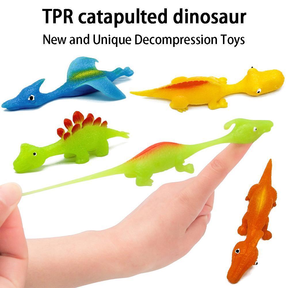 Slingshot Dino-Launch Finger Fun Toys Wear for Art Thou