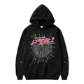 Spider Letter Prints Hoodies Wear for Art Thou
